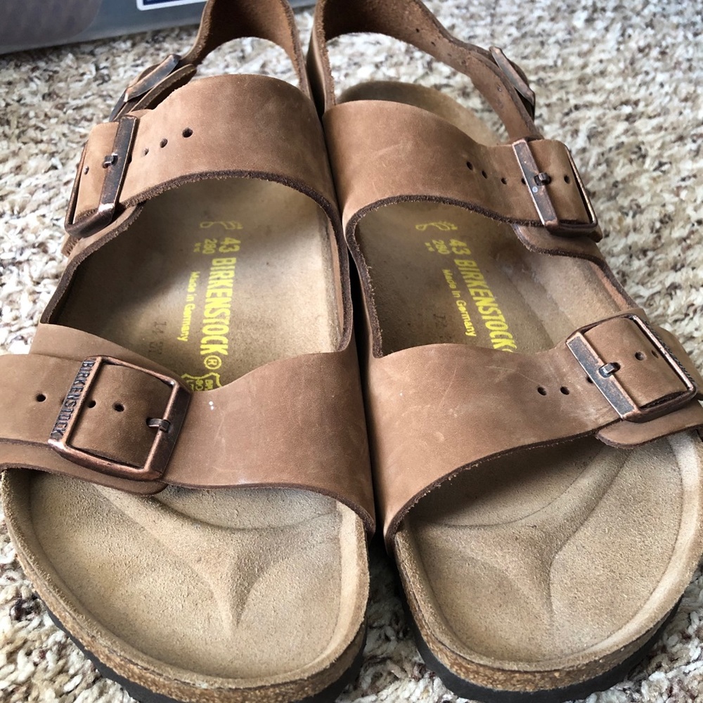 Men’s Birkenstock Sandals size 43- never worn